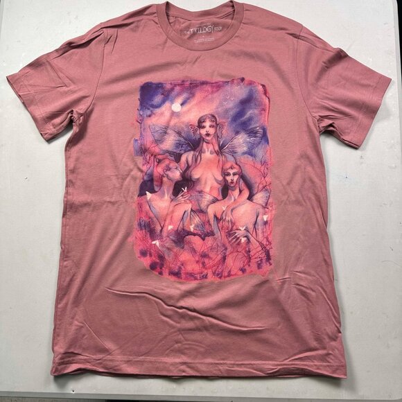 Melanie Martinez Other - Melanie Martinez Trilogy Tour Oil Canvas Tee Authentic Tour Merch